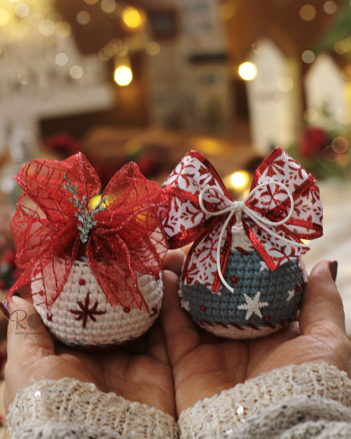 Bola Snow - Receita de Amigurumi