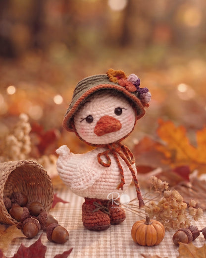Paty la Patita - Patrón digital de amigurumi