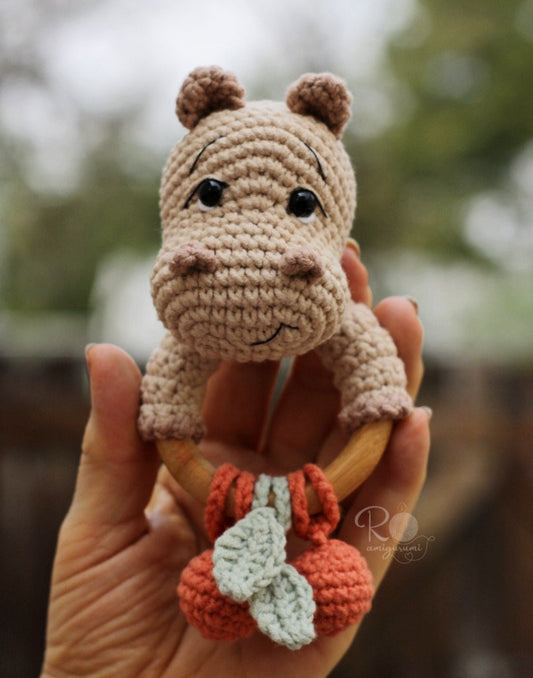 Sonajero Sensorial Bartozinho - Patrón Digital de Amigurumi