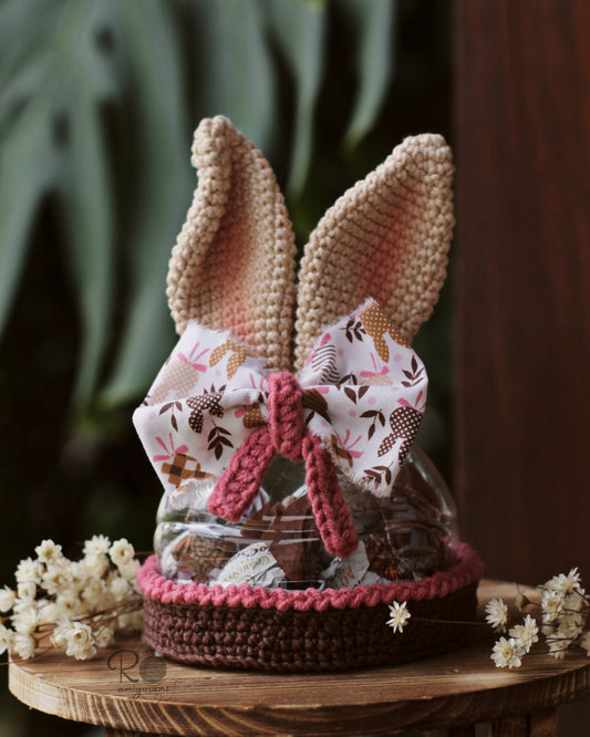 Big-Eared Chocolate Holder - Amigurumi Digital Pattern