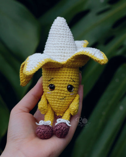 Banana - Receita Digital de Amigurumi