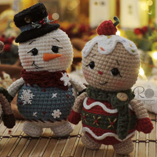 Snow and Ginger Balls - Amigurumi Patterns