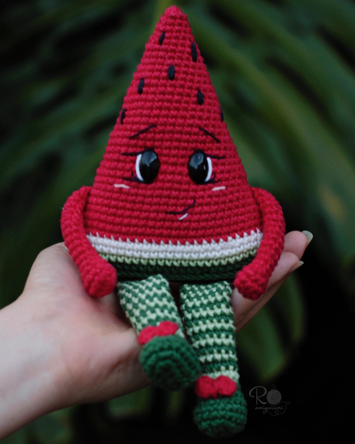 Melancia - Receita Digital de Amigurumi