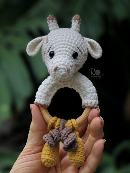 Sonajero Sensorial Dudu - Patrón Digital de Amigurumi