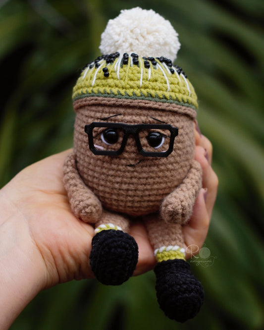 Kiwi - Patrón digital de amigurumi