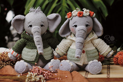 Tommy e Tynna - Receita Digital de Amigurumi