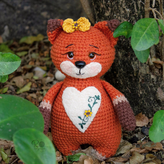 Vicky, la Zorra - Patrón Digital de Amigurumi