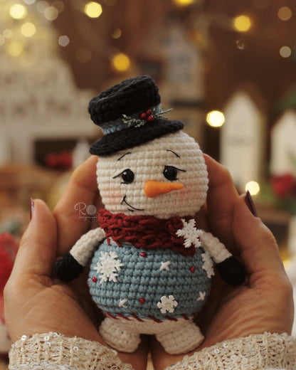 Bola Snow - Receita de Amigurumi