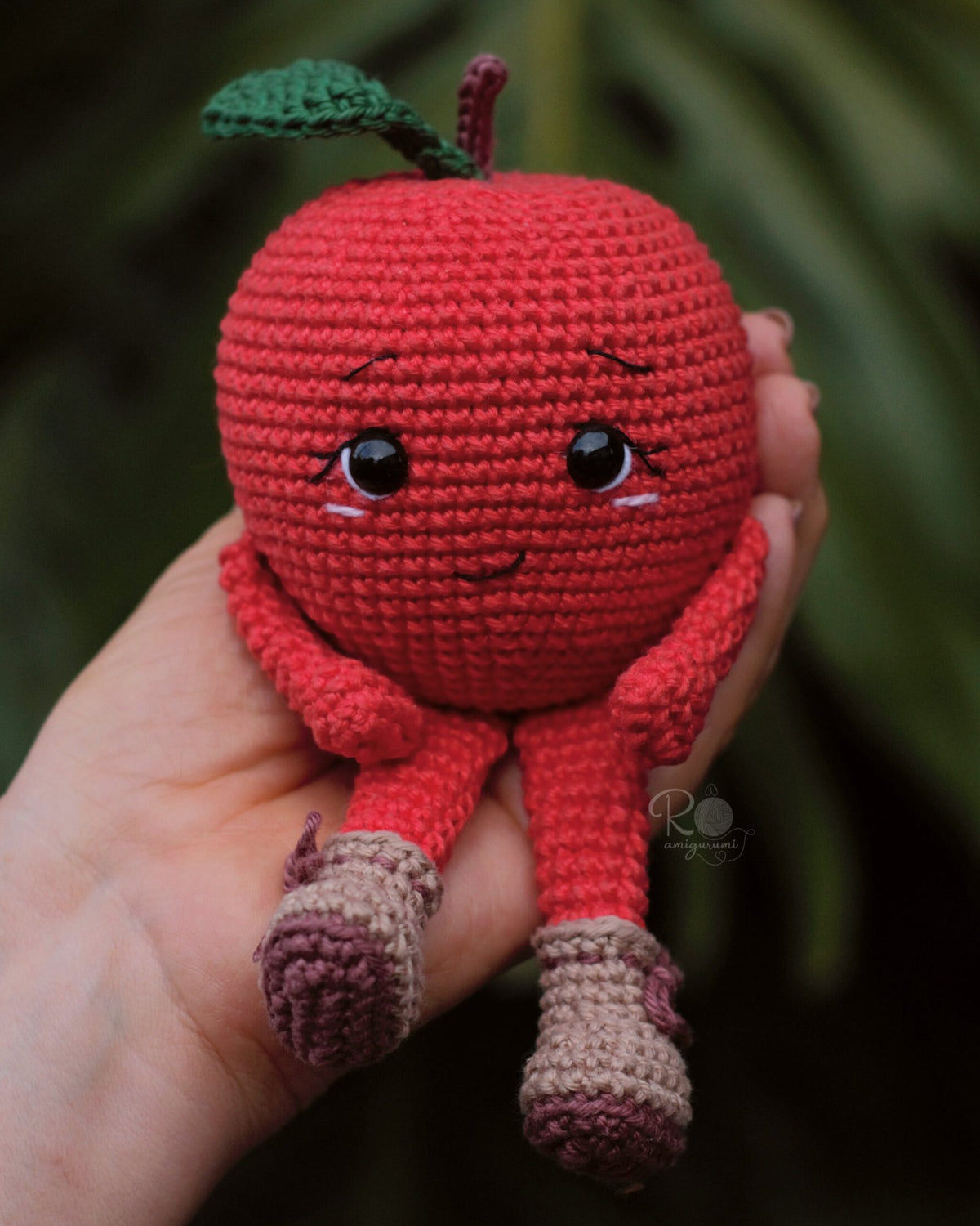 Maçã - Receita Digital de Amigurumi