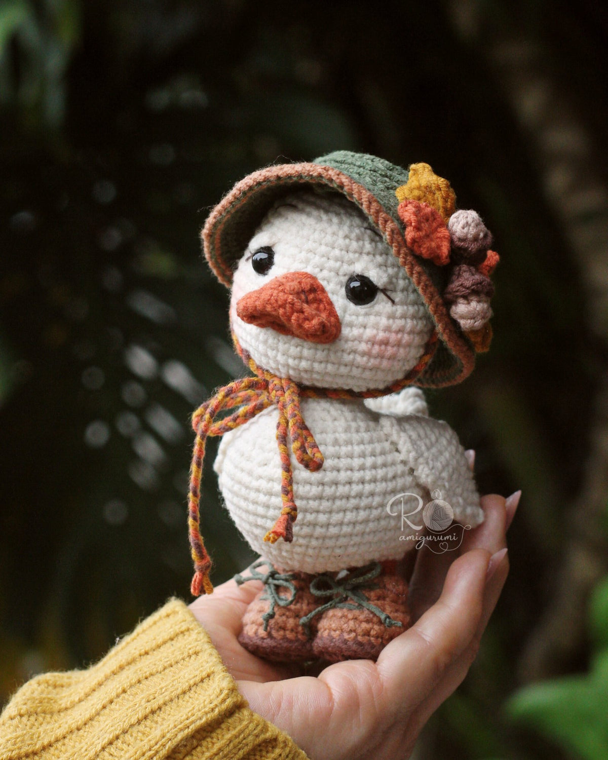 Paty la Patita - Patrón digital de amigurumi
