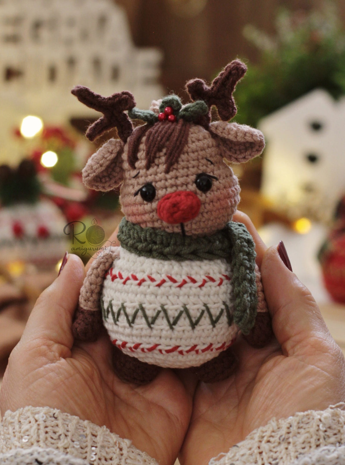 Bola Rena - Receita Digital de Amigurumi