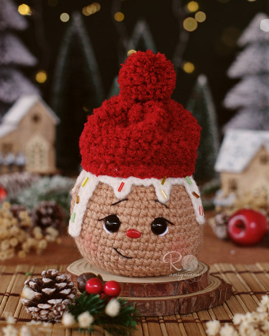 Ginger Presente - Patrón Digital de Amigurumi