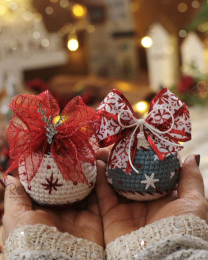Bola Snow - Receita de Amigurumi