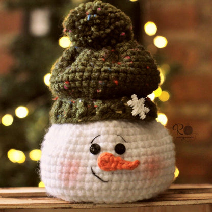 Snow Presente - Receita Digital de Amigurumi