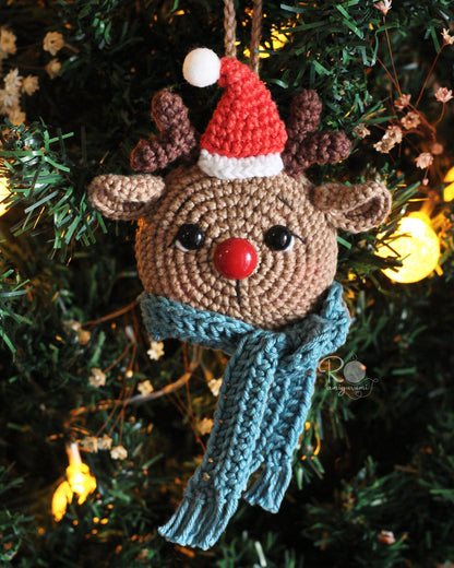 Pingentes Natalinos - Receita de Amigurumi