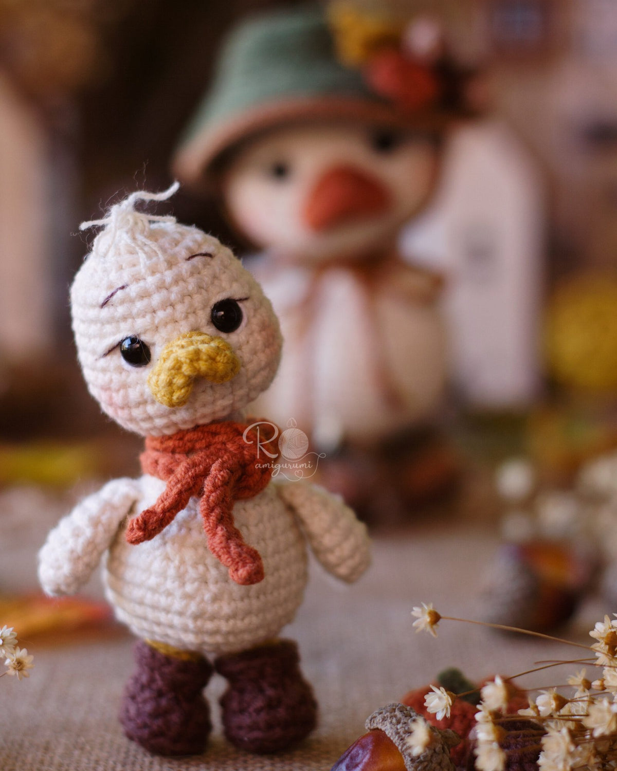 Paty la Patita - Patrón digital de amigurumi