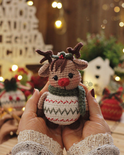 Bola Rena - Receita Digital de Amigurumi