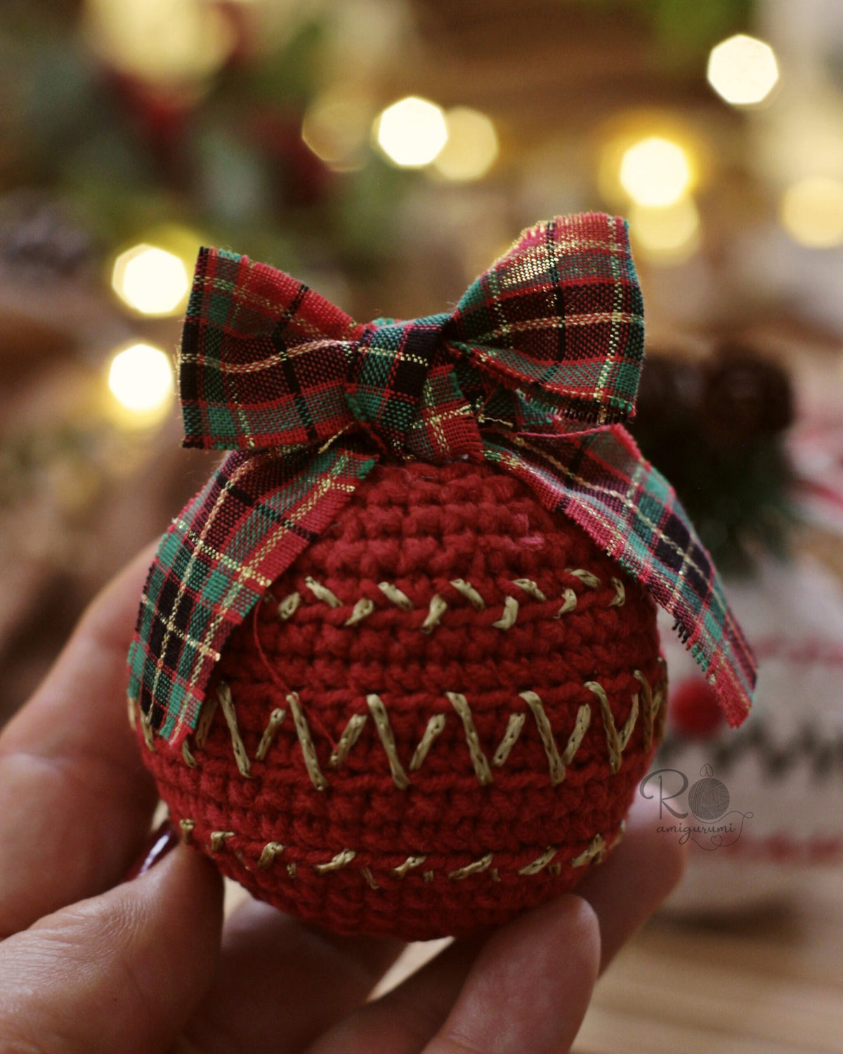 Bola Rena - Receita Digital de Amigurumi
