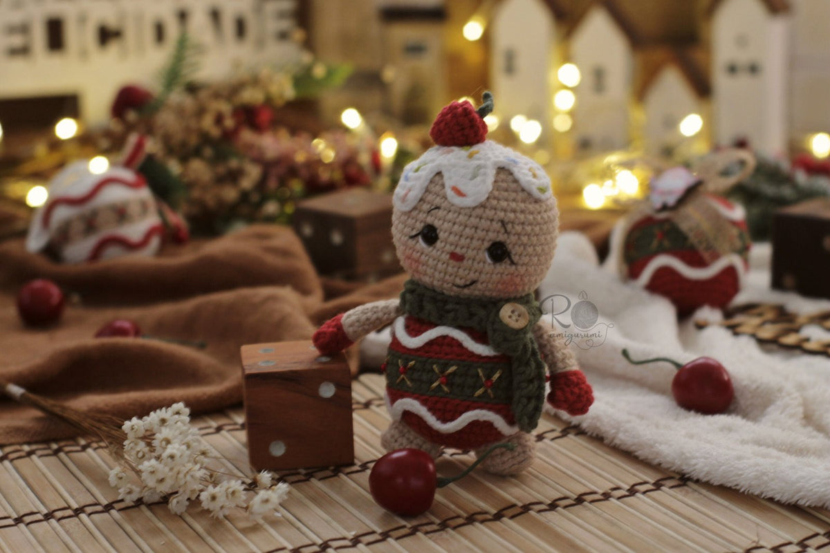 Bolas Ginger, Snow e Rena - Receitas de Amigurumi
